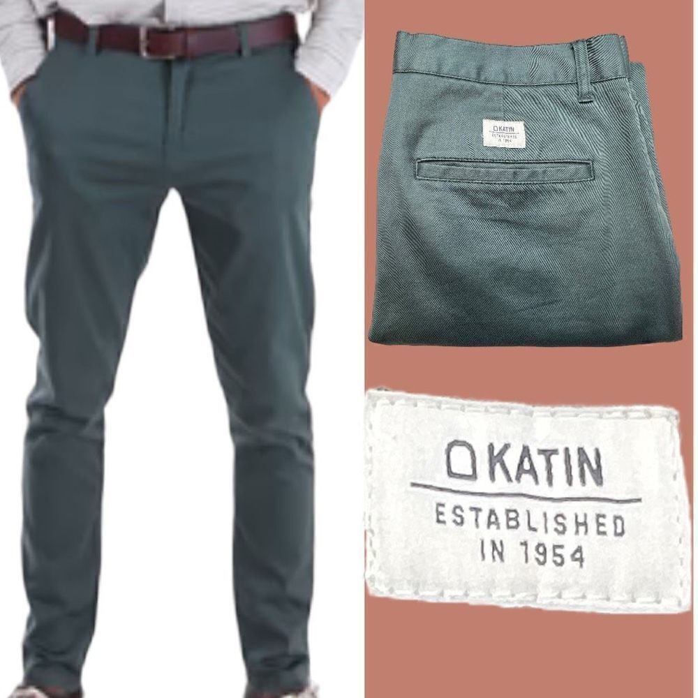 Katin Pants Double Welt Back Teal Men’s 33/31